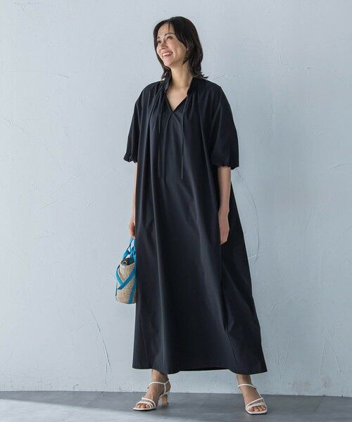 LAUTREAMONT / ロートレアモン ロング・マキシ丈ワンピース | 【晴れ軽】撥水UVワンピース≪UV/接触冷感/撥水性/洗濯機で洗える≫ | 詳細2