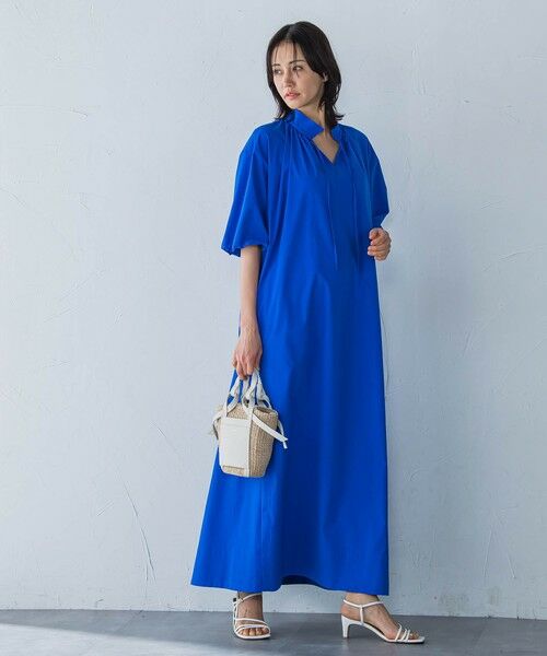 LAUTREAMONT / ロートレアモン ロング・マキシ丈ワンピース | 【晴れ軽】撥水UVワンピース≪UV/接触冷感/撥水性/洗濯機で洗える≫ | 詳細5