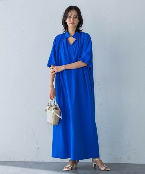 LAUTREAMONT / ロートレアモン ロング・マキシ丈ワンピース | 【晴れ軽】撥水UVワンピース≪UV/接触冷感/撥水性/洗濯機で洗える≫ | 詳細6