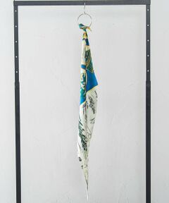 LAUTREAMONT / ロートレアモン マフラー・ショール・スヌード・ストール | 【manipuri】ダイヤ型シルクスカーフ