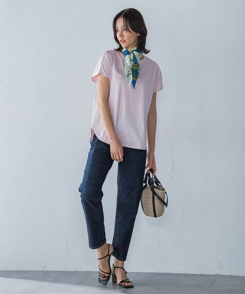 LAUTREAMONT / ロートレアモン マフラー・ショール・スヌード・ストール | 【manipuri】ダイヤ型シルクスカーフ | 詳細5