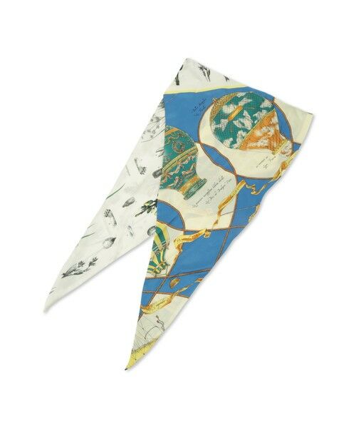 LAUTREAMONT / ロートレアモン マフラー・ショール・スヌード・ストール | 【manipuri】ダイヤ型シルクスカーフ | 詳細6