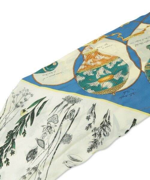 LAUTREAMONT / ロートレアモン マフラー・ショール・スヌード・ストール | 【manipuri】ダイヤ型シルクスカーフ | 詳細7