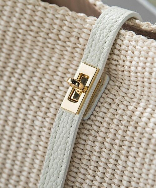 LAUTREAMONT / ロートレアモン その他小物 | 【VIOLAd'ORO】ラフィア調2WAYトートバッグ  SANDRO / V-8908 | 詳細1