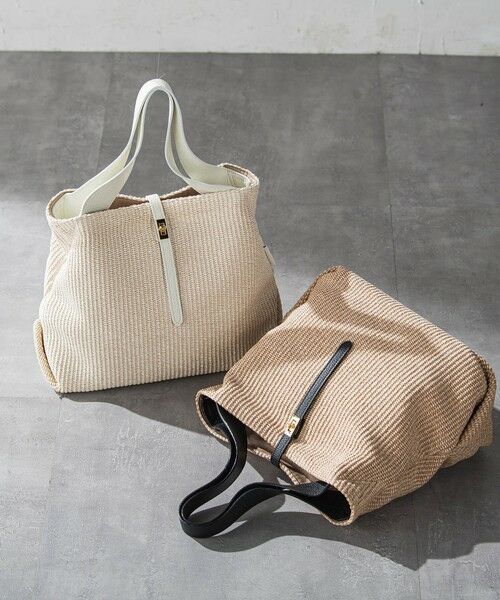 LAUTREAMONT / ロートレアモン その他小物 | 【VIOLAd'ORO】ラフィア調2WAYトートバッグ  SANDRO / V-8908 | 詳細3