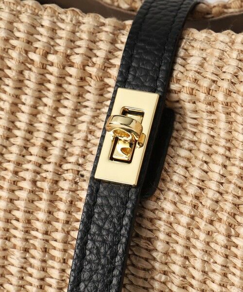 LAUTREAMONT / ロートレアモン その他小物 | 【VIOLAd'ORO】ラフィア調2WAYトートバッグ  SANDRO / V-8908 | 詳細10