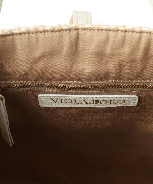 LAUTREAMONT / ロートレアモン その他小物 | 【VIOLAd'ORO】ラフィア調2WAYトートバッグ  SANDRO / V-8908 | 詳細16
