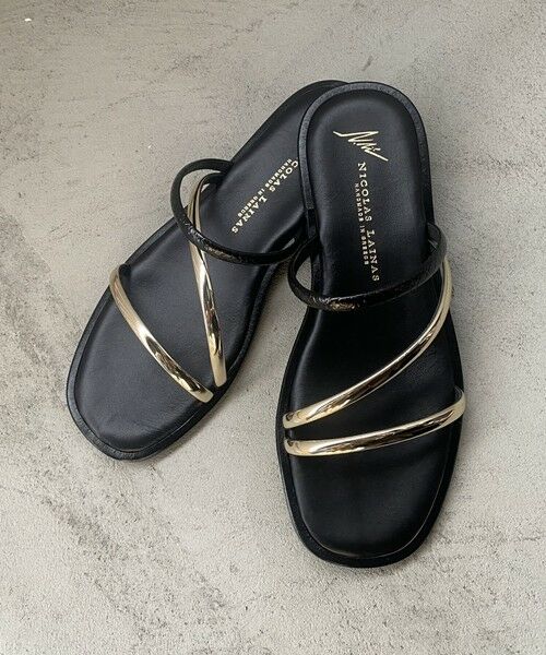 LAUTREAMONT / ロートレアモン フラットシューズ | 【WEB限定】【NICOLAS LAINAS】ストラップフラットサンダル | 詳細1