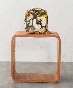 LAUTREAMONT / ロートレアモン その他 | 【WEB限定】【manipuri】スカーフ柄スクエアポーチ