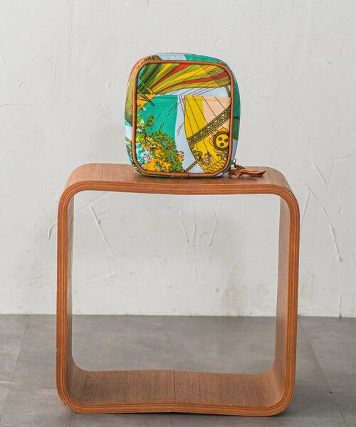 LAUTREAMONT / ロートレアモン その他 | 【WEB限定】【manipuri】スカーフ柄スクエアポーチ | 詳細9