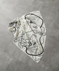 LAUTREAMONT / ロートレアモン マフラー・ショール・スヌード・ストール | 【WEB限定】【manipuri】シルクスカーフ88