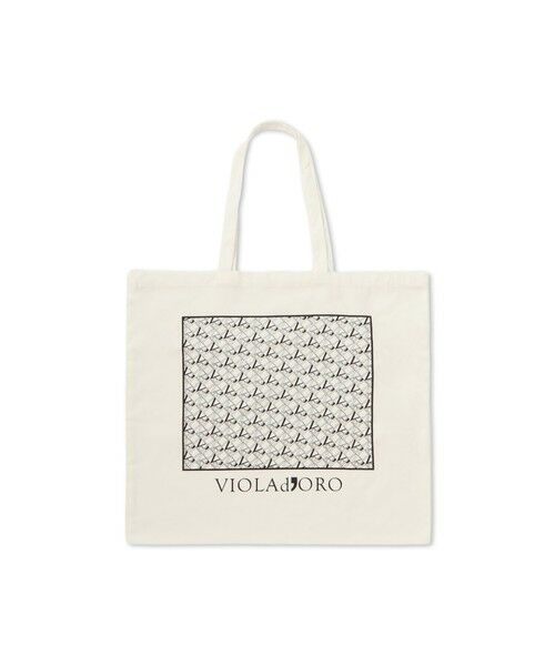 LAUTREAMONT / ロートレアモン その他小物 | 【WEB限定】【VIOLAd'ORO】ノットハンドルナイロントートXS BIANCA / V-2197 | 詳細14