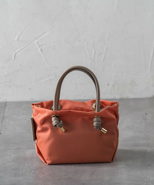 LAUTREAMONT / ロートレアモン その他小物 | 【WEB限定】【VIOLAd'ORO】ノットハンドルナイロントートXS BIANCA / V-2197 | 詳細1