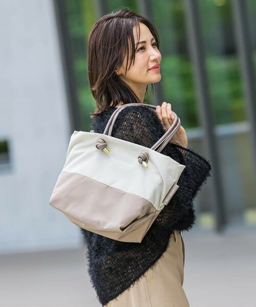 LAUTREAMONT / ロートレアモン その他小物 | 【WEB限定】【VIOLAd'ORO】ノットハンドルナイロントート M BIANCA / V-2250 | 詳細1