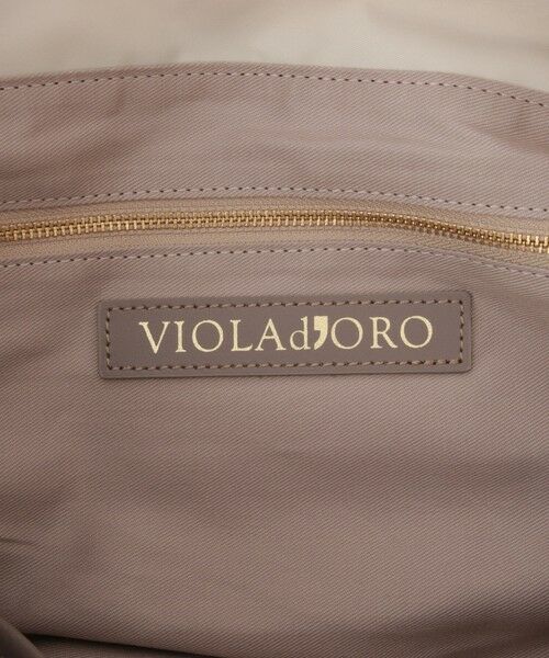 LAUTREAMONT / ロートレアモン その他小物 | 【WEB限定】【VIOLAd'ORO】ノットハンドルナイロントート M BIANCA / V-2250 | 詳細11
