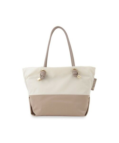 LAUTREAMONT / ロートレアモン その他小物 | 【WEB限定】【VIOLAd'ORO】ノットハンドルナイロントート M BIANCA / V-2250 | 詳細3