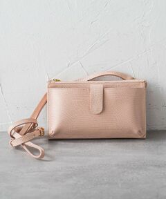 LAUTREAMONT / ロートレアモン その他小物 | 【WEB限定】【VIOLAd'ORO】リザード型押しレザー 横型スマートフォンポシェット ADRIA / V-1326