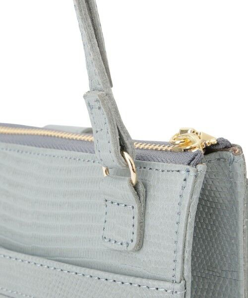 LAUTREAMONT / ロートレアモン その他小物 | 【WEB限定】【VIOLAd'ORO】リザード型押しレザー 横型スマートフォンポシェット ADRIA / V-1326 | 詳細10