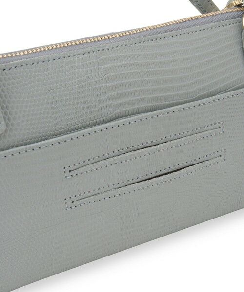 LAUTREAMONT / ロートレアモン その他小物 | 【WEB限定】【VIOLAd'ORO】リザード型押しレザー 横型スマートフォンポシェット ADRIA / V-1326 | 詳細12