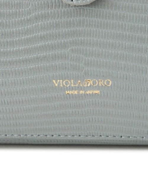 LAUTREAMONT / ロートレアモン その他小物 | 【WEB限定】【VIOLAd'ORO】リザード型押しレザー 横型スマートフォンポシェット ADRIA / V-1326 | 詳細8