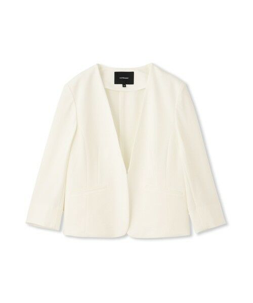 LAUTREAMONT / ロートレアモン テーラードジャケット | トリアセVカラージャケット≪手洗い可能≫ | 詳細5