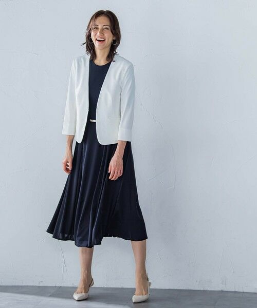 LAUTREAMONT / ロートレアモン テーラードジャケット | トリアセVカラージャケット≪手洗い可能≫ | 詳細2