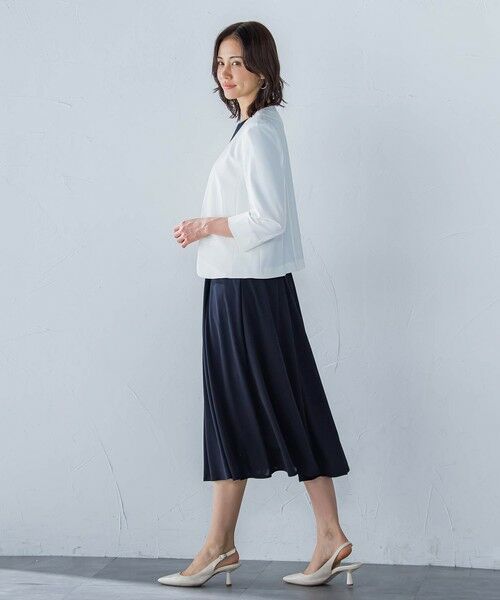 LAUTREAMONT / ロートレアモン テーラードジャケット | トリアセVカラージャケット≪手洗い可能≫ | 詳細3