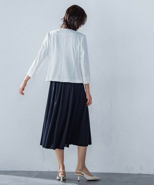 LAUTREAMONT / ロートレアモン テーラードジャケット | トリアセVカラージャケット≪手洗い可能≫ | 詳細4