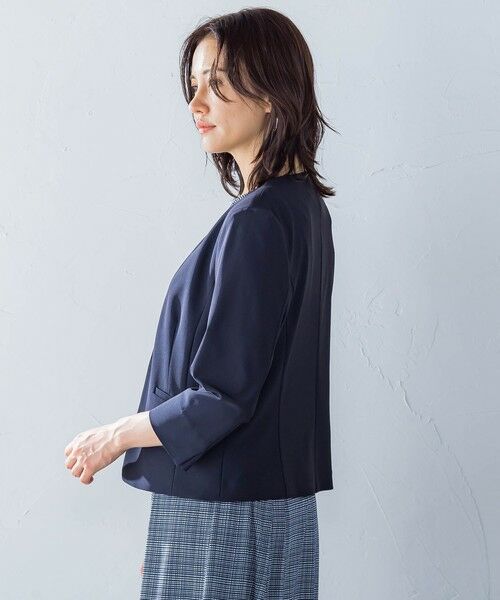 LAUTREAMONT / ロートレアモン テーラードジャケット | トリアセVカラージャケット≪手洗い可能≫ | 詳細6