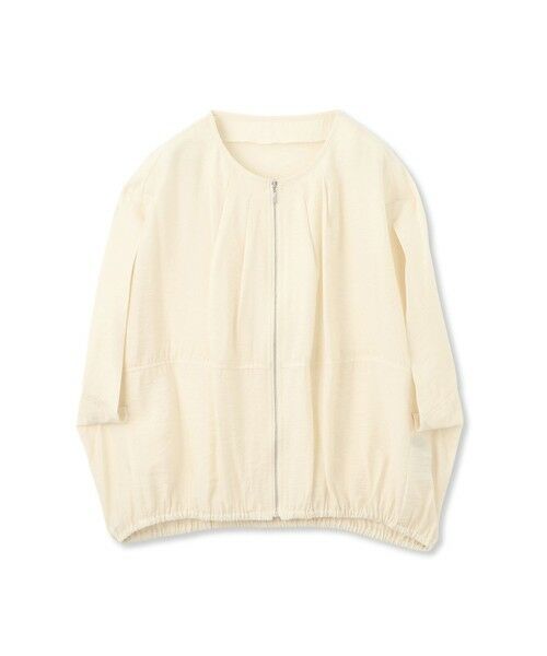 LAUTREAMONT / ロートレアモン テーラードジャケット | 【WEB限定】スリットスリーブノーカラーブルゾン≪手洗い可能≫ | 詳細1