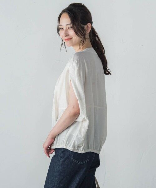 LAUTREAMONT / ロートレアモン テーラードジャケット | 【WEB限定】スリットスリーブノーカラーブルゾン≪手洗い可能≫ | 詳細2