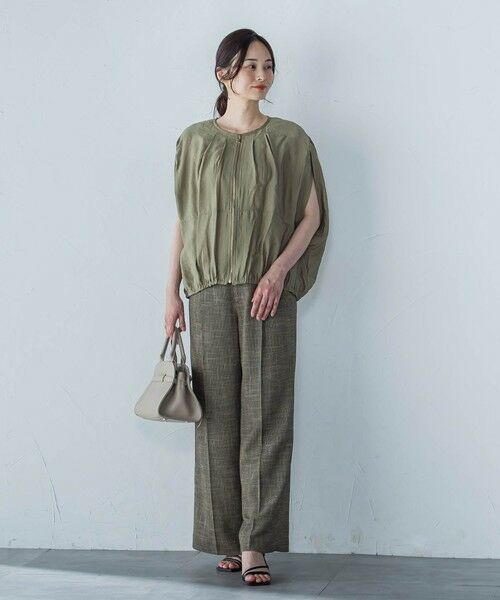 LAUTREAMONT / ロートレアモン テーラードジャケット | 【WEB限定】スリットスリーブノーカラーブルゾン≪手洗い可能≫ | 詳細15