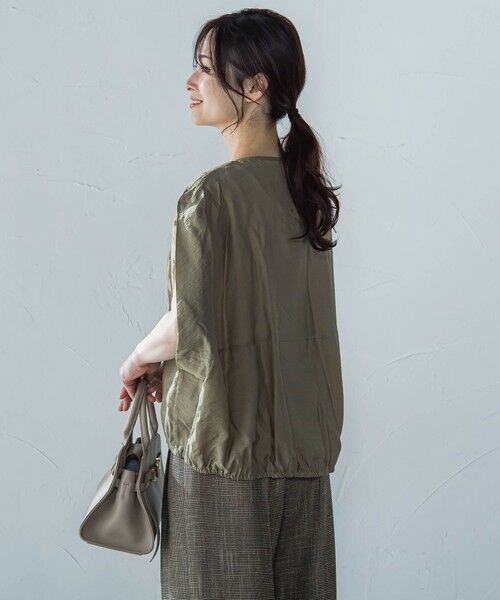 LAUTREAMONT / ロートレアモン テーラードジャケット | 【WEB限定】スリットスリーブノーカラーブルゾン≪手洗い可能≫ | 詳細18