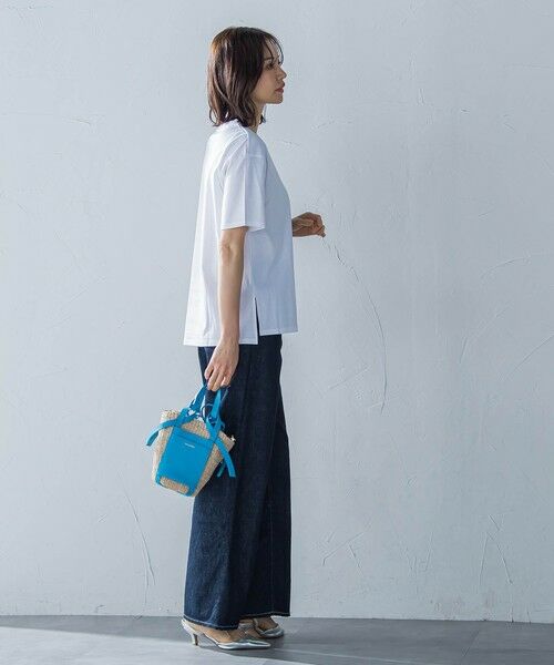 LAUTREAMONT / ロートレアモン カットソー | フォトプリントロゴスムースカットソー≪洗濯機で洗える≫ | 詳細7