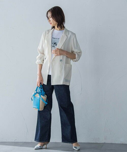 LAUTREAMONT / ロートレアモン カットソー | フォトプリントロゴスムースカットソー≪洗濯機で洗える≫ | 詳細8