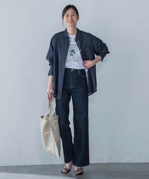 LAUTREAMONT / ロートレアモン カットソー | フォトプリントロゴスムースカットソー≪洗濯機で洗える≫ | 詳細9