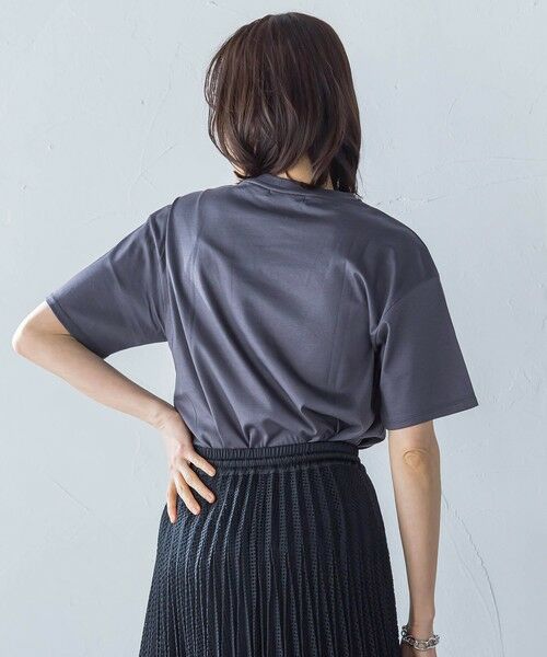 LAUTREAMONT / ロートレアモン カットソー | フォトプリントロゴスムースカットソー≪洗濯機で洗える≫ | 詳細10