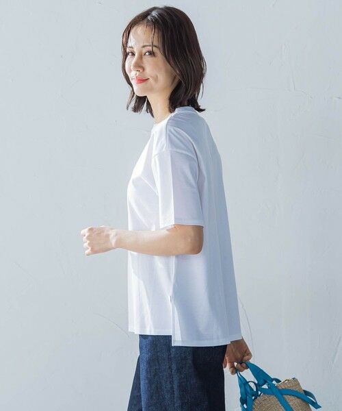 LAUTREAMONT / ロートレアモン カットソー | フォトプリントロゴスムースカットソー≪洗濯機で洗える≫ | 詳細2