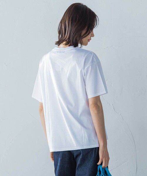 LAUTREAMONT / ロートレアモン カットソー | フォトプリントロゴスムースカットソー≪洗濯機で洗える≫ | 詳細3