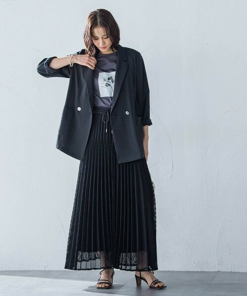 LAUTREAMONT / ロートレアモン カットソー | フォトプリントロゴスムースカットソー≪洗濯機で洗える≫ | 詳細17