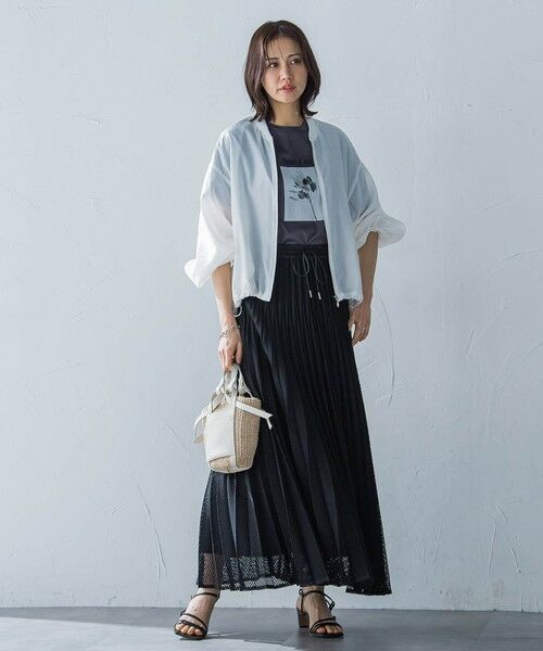 LAUTREAMONT / ロートレアモン カットソー | フォトプリントロゴスムースカットソー≪洗濯機で洗える≫ | 詳細20