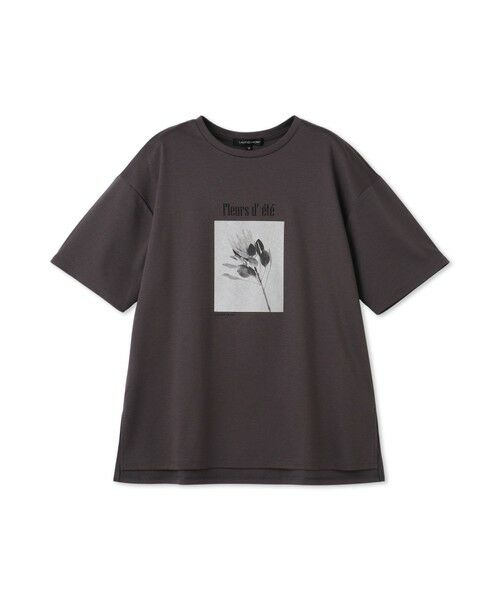 LAUTREAMONT / ロートレアモン カットソー | フォトプリントロゴスムースカットソー≪洗濯機で洗える≫ | 詳細11