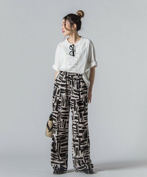 LAUTREAMONT / ロートレアモン カットソー | 【WEB限定】箔ロゴカットソー≪手洗い可能≫ | 詳細8