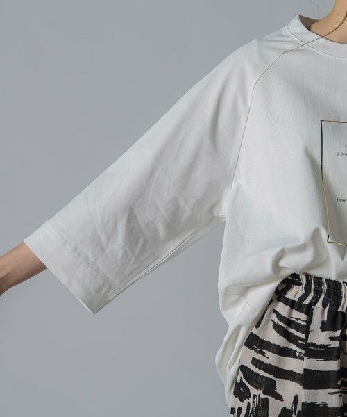 LAUTREAMONT / ロートレアモン カットソー | 【WEB限定】箔ロゴカットソー≪手洗い可能≫ | 詳細15