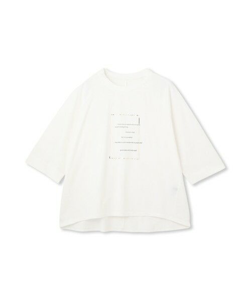 LAUTREAMONT / ロートレアモン カットソー | 【WEB限定】箔ロゴカットソー≪手洗い可能≫ | 詳細16