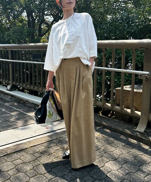 LAUTREAMONT / ロートレアモン カットソー | 【WEB限定】箔ロゴカットソー≪手洗い可能≫ | 詳細1