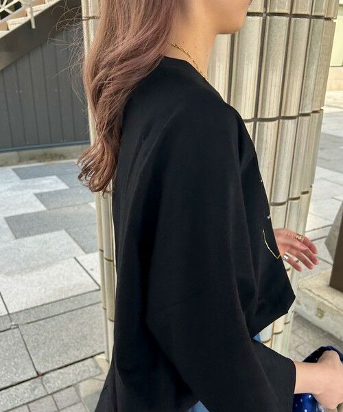 LAUTREAMONT / ロートレアモン カットソー | 【WEB限定】箔ロゴカットソー≪手洗い可能≫ | 詳細20