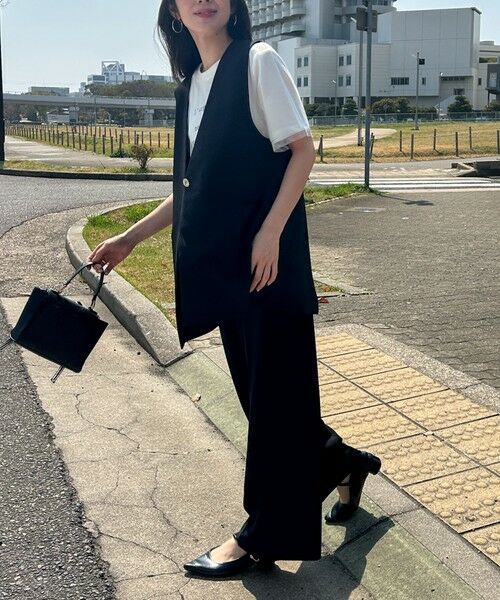 LAUTREAMONT / ロートレアモン カットソー | 【WEB限定】チュールレイヤードロゴカットソー≪手洗い可能≫ | 詳細1