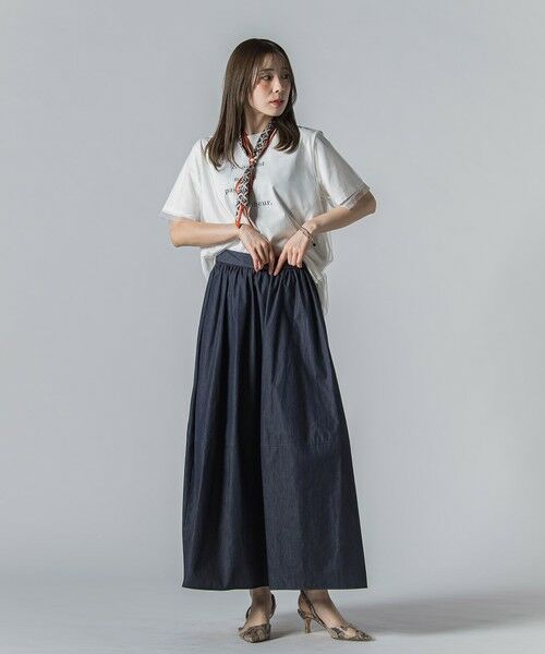 LAUTREAMONT / ロートレアモン カットソー | 【WEB限定】チュールレイヤードロゴカットソー≪手洗い可能≫ | 詳細9