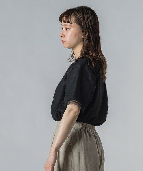 LAUTREAMONT / ロートレアモン カットソー | 【WEB限定】チュールレイヤードロゴカットソー≪手洗い可能≫ | 詳細19